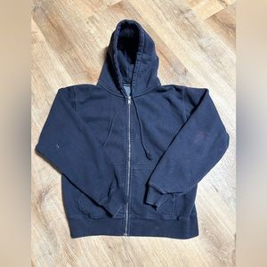 Navy blue Brandy Melville zip up hoodie